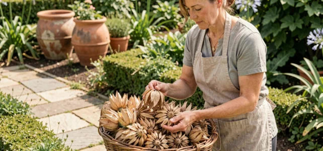 Idées créatives et astuces pour recycler une fleur fanée d’agapanthe au jardin Idées créatives et astuces pour recycler une fleur fanée d’agapanthe au jardin